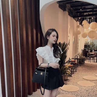 SƠ MI CỘC TAY BÈO LY HN-014