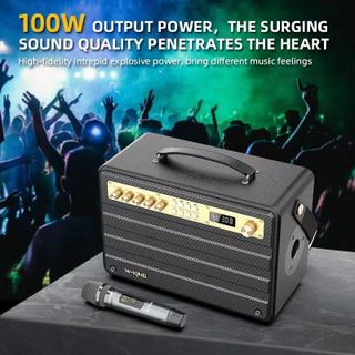 Loa Bluetooth Karaoke W-King K6S (1 Micro, 100W).