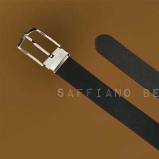 Dây lưng saffiano lắp nhiều mẫu đầu