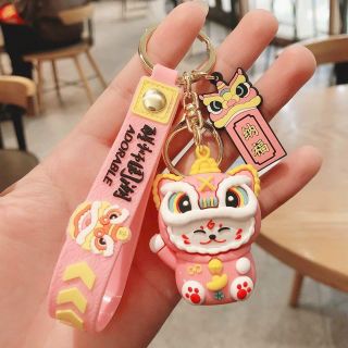 Móc khóa đầu kì lân