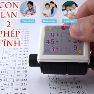 CON LĂN TOÁN HỌC 2 PHÉP TÍNH CHO BÉ giá sỉ