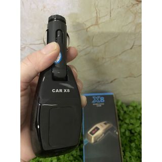 Củ sạc oto X8 xe hơi qua sóng FM ( bluethooth, thẻ Sd, Usb , Aux , )