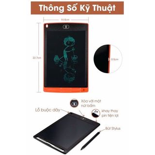 Bảng vẽ điện tử màn hình LCD 8.5 inch kèm bút cho bé