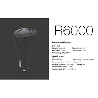 Tai nghe Bluetooth Roman R6000