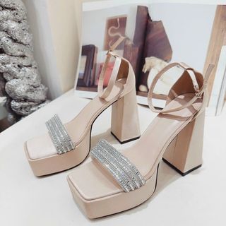 Túi xách quảng châu Sandal Dây Đá Lụa Đúp - 28B3276 (Chuyên sỉ túi xách sll, balo, ví, thắt lưng, túi Laptop)