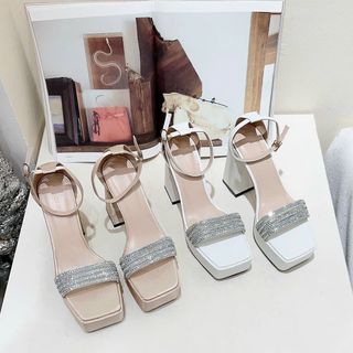 Túi xách quảng châu Sandal Dây Đá Lụa Đúp - 28B3276 (Chuyên sỉ túi xách sll, balo, ví, thắt lưng, túi Laptop)