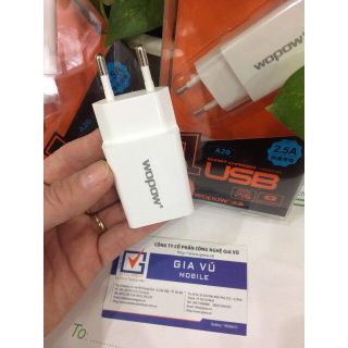 Củ sạc A20 wopow 2,5A