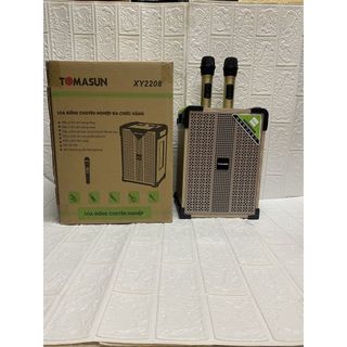 Loa Đứng Chuyên Nghiệp Đa Chức Năng TOMASUN XY2208 (Kèm 2 micro không dây,  ko có tay kéo)