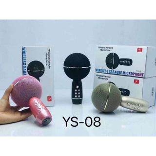 MICRO BLUETOOTH YS08, YS-08 - GIÁ CỰC RẺ - HÁT KARAOKE CỰC ĐÃ