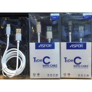 Tiện lợi dễ sử dụng với cáp sạc Aspor rapid cable A161 Type C giá sỉ