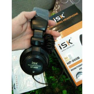 Tai Nghe Kiểm Âm ISK HP - 960B Over ear Năng Động Stereo Headphone.NEWW