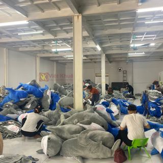 Cá Mập Bông - Xưởng sản xuất gấu bông Việt Khuê giá sỉ