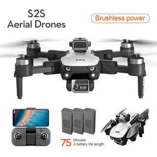 Drone mini, Flycam S2S PRO MAX camera 4K - Tránh Chướng Ngại Vật - Pin 2000mAh bay 20 phút - kết nối điện thȯại