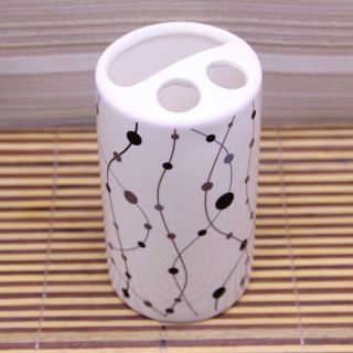 Bộ Đồ Dùng Phòng Tắm 5Món Hoa Văn IN LOGO THEO YÊU CẦU, Chất Liệu Gốm Phong Cách Âu ( Hàng, Giá Tận Xưởng )