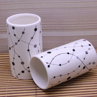 Bộ Đồ Dùng Phòng Tắm 5Món Hoa Văn IN LOGO THEO YÊU CẦU, Chất Liệu Gốm Phong Cách Âu ( Hàng, Giá Tận Xưởng )