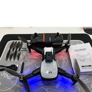 Flycam S2S PRO MAX Động Cơ Không Chổi Than Tích Hợp 2 Camera HD, Máy Bay Plycam Quay Phim Chụp Ảnh Trên Không