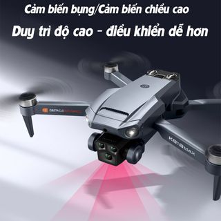 Plycam mini K818 Pro tốt hơn P9 Pro - Động cơ không chổi than, Flycam điều khiển từ xa 2 camera 4K HD