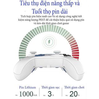 Tay câm chơi game Fifa Online 4 Vermilion S820 Pro kết nối bluetooth - Tay cầm không dây USB, Tay game Xbox giá rẻ, Tay cầm cao cấp 2023