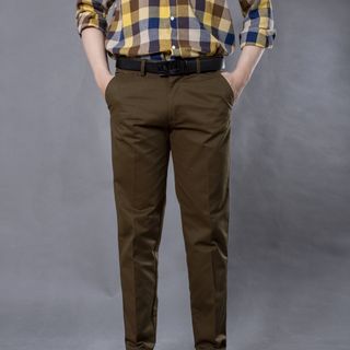 QUẦN DÀI NAM KAKI TRUNG NIÊN VẢI DÀY DẶN, MỀM MỊN