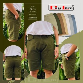 Quần short kaki nam