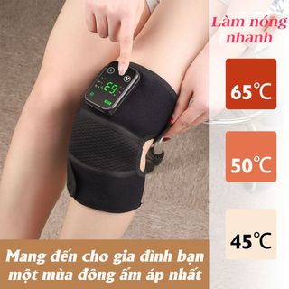 Sưởi ấm Mát Xa Đầu Gối Tấm Đệm LED Khuỷu Tay - Nẹp Vai, Đệm Massage Đầu Gối Đa Chức Năng Tấm Sưởi Giữ Ấm, Giảm Mệt Mỏi, Tăng Thân Nhiệt