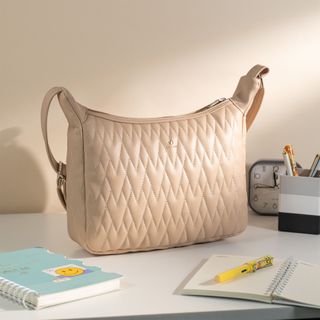 Túi đeo chéo da nữ tote chần chỉ cỡ lớn Yuumy Seasand YN166