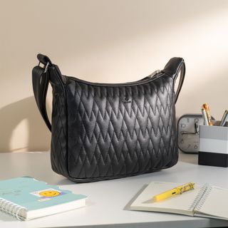 Túi đeo chéo da nữ tote chần chỉ cỡ lớn Yuumy Seasand YN166