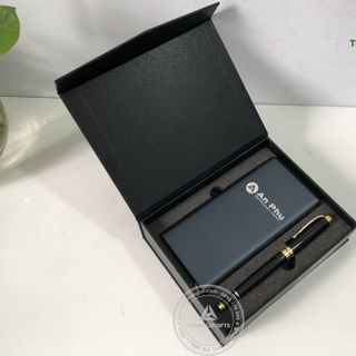 Giftset – Bộ Quà Tặng Cao Cấp (Pin sạc XIAOMI+ Bút Ký)