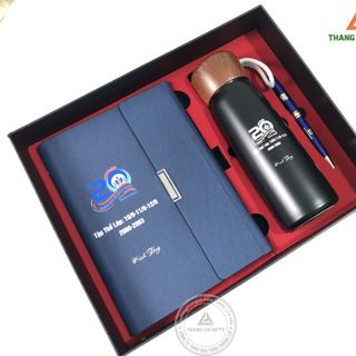 Combo Quà Tặng (Sổ tay, Bình giữ nhiệt & Bút ký)