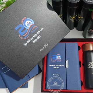 Combo Quà Tặng (Sổ tay, Bình giữ nhiệt & Bút ký)