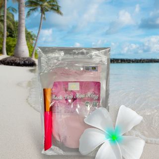 Mask dẻo đắp mặt hương Hoa Hồng Phap Cosmetic ( Tặng kèm cọ Siliconn.)
