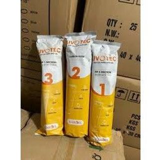 Bộ 3 Quả Lọc Nước Chính Hãng KAROFI( Livotec)  1,2,3 có tem cào chống hàng giả