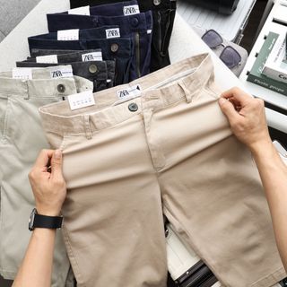 QUẦN SHORT CO GIÃN VẢI KAKI THUN NHẬP KHẨU PHONG CÁCH NĂNG ĐỘNG, TRENDY