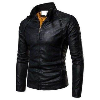 ÁO KHOÁC DA NAM LÓT LÔNG THỜI TRANG AD208 - PHL