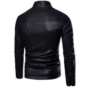 ÁO KHOÁC DA NAM LÓT LÔNG THỜI TRANG AD208 - PHL