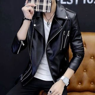 ÁO KHOÁC DA NAM THỜI TRANG PHONG CÁCH HIỆN ĐẠI AD44 - PHL