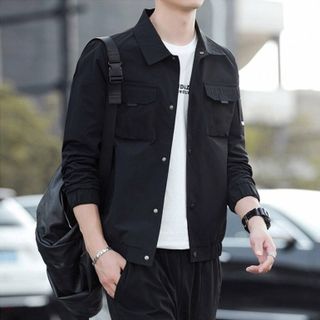 ÁO KHOÁC KAKI BOMBER PHONG CÁCH HÀN QUỐC AKK19 - PHL