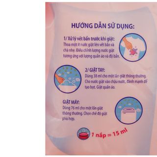 Nước giặt Surf hương cỏ hoa diệu kỳ túi 2.2kg