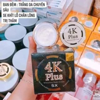 Kem dưỡng trắng da mặt 4K Plus 5x chính hãng Thái Lan