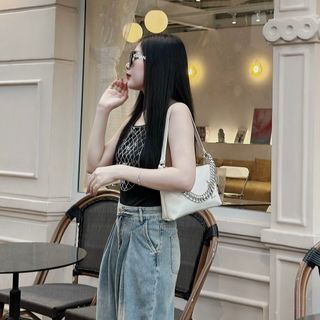 Túi xách quảng châu Cắp Nách Xích - 01B3458 (Chuyên sỉ túi xách sll, balo, ví, thắt lưng, túi Laptop)