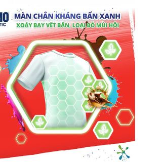 Bột giặt OMO công nghệ giặt xanh giúp xoáy bay vết bẩn loại bỏ mùi hôi 4.3kg