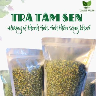 Trà tâm sen khô giúp ngủ ngon, thanh nhiệt giải độc, hỗ trợ làm đẹp