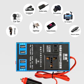 Bộ chuyển nguồn 12/24v sang 220v