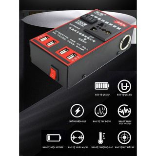 Bộ chuyển nguồn 12/24v sang 220v