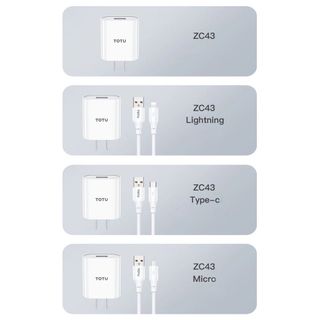 Bộ sạc Totu ZC43 2A Chân IPhone