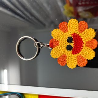 Móc khóa len dệt kim mix nhiều mẫu