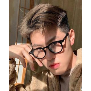 Kính giả cận gọng tròn cute thời trang nam nữ, mắt kính không độ phong cách Ulzzang 027