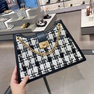 Túi xách quảng châu Cressida Quilted Trapeze Chain Bag - 08B3467 (Chuyên sỉ túi xách sll, balo, ví, thắt lưng, túi Laptop)