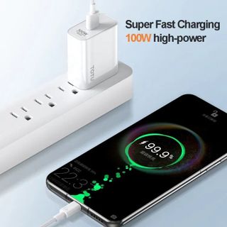 Bộ sạc siêu nhanh Totu W123 100W Chân TypeC
