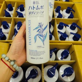 Sữa tắm ý dĩ Hatomugi 800ml trắng giá sỉ
